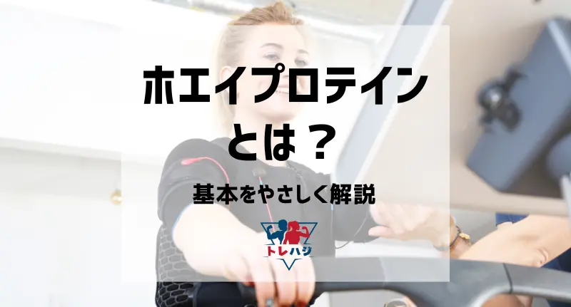 ホエイプロテインとは?基本をやさしく解説(見出し用タイトル画像)