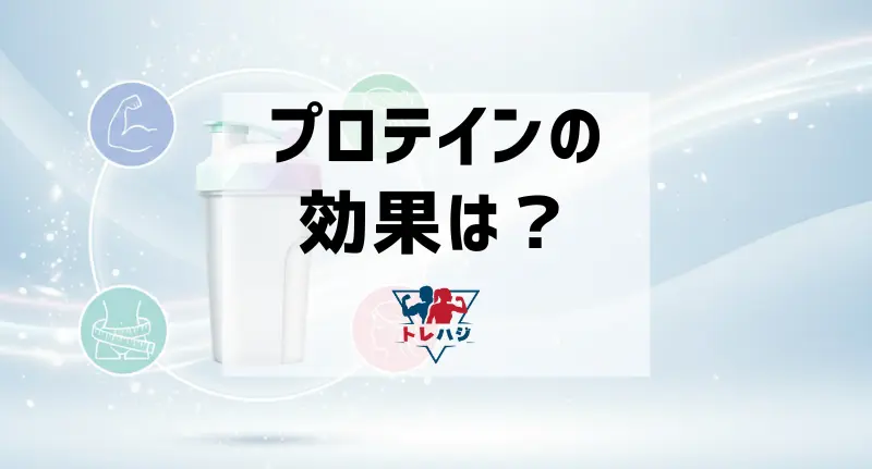 プロテインの効果は？